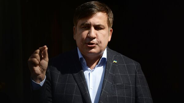 Бывший президент Грузии, экс-губернатор Одесской области Михаил Саакашвили - Sputnik Южная Осетия