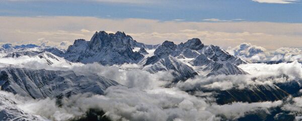 Горный пейзаж Горный пейзаж - Sputnik Южная Осетия