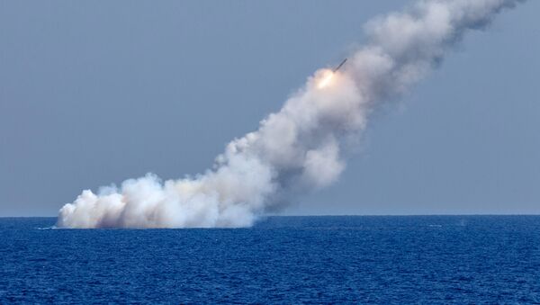 Запуск ракет Калибр по целям террористов в Сирии - Sputnik Южная Осетия