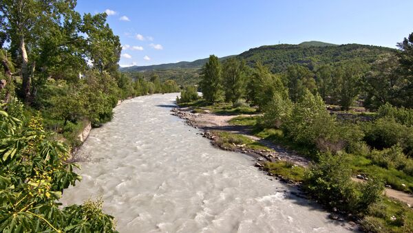 Река Большая Лиахва в Цхинвале - Sputnik Хуссар Ирыстон