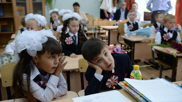 Начало учебного года в школах России - Sputnik Южная Осетия