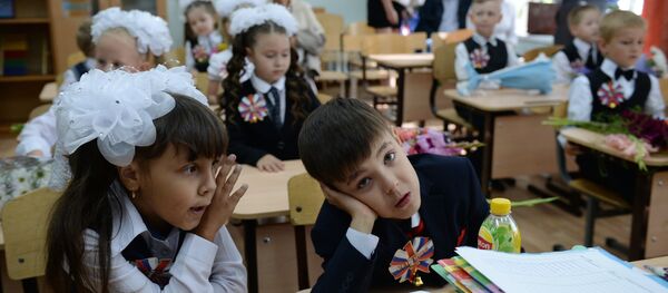 Начало учебного года в школах России Начало учебного года в школах России - Sputnik Южная Осетия