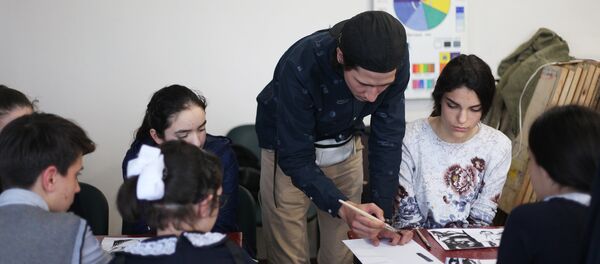 Международный художественный симпозиум Аланика, мастер-класс Маршани - Sputnik Южная Осетия