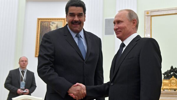 Встреча президента РФ В. Путина с президентом Венесуэлы Н. Мадуро - Sputnik Южная Осетия