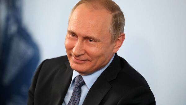 Рабочая поездка президента РФ В. Путина в Белгородскую область - Sputnik Южная Осетия