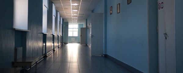 Коридор средней общеобразовательной школы Коридор средней общеобразовательной школы - Sputnik Южная Осетия