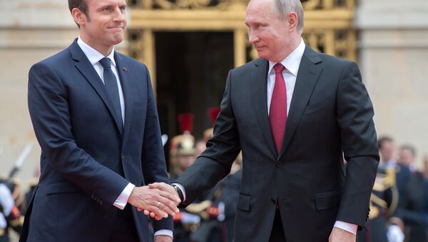 Официальный визит президента РФ В. Путина в Париж - Sputnik Южная Осетия
