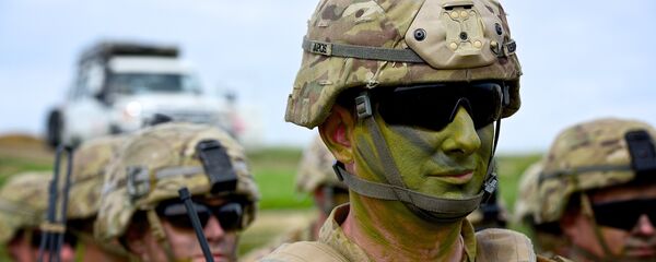 Американский военнослужащий Американский военнослужащий - Sputnik Южная Осетия