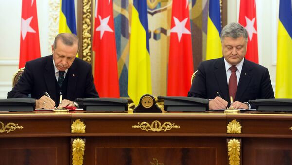 Визит президента Турции Р. Т. Эрдогана на Украину - Sputnik Южная Осетия