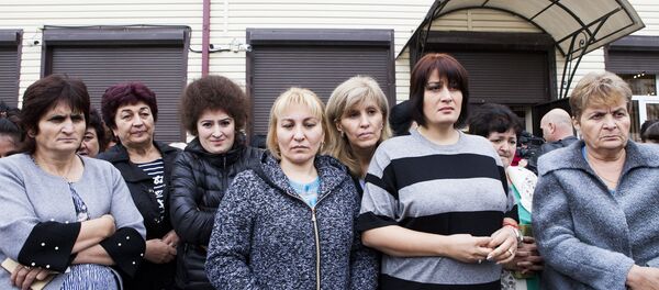 Забастовка на БТК-4 - Sputnik Южная Осетия