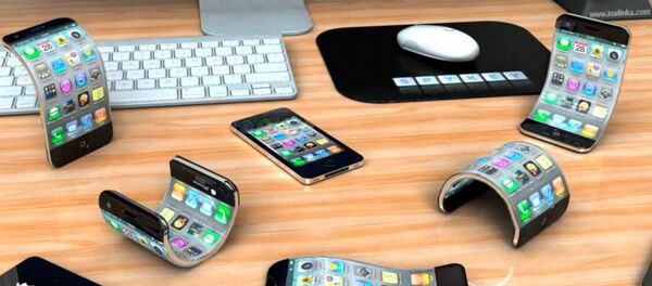 APPLE ЗАПАТЕНТОВАЛА СОБСТВЕННЫЙ ГИБКИЙ СМАРТФОН APPLE ЗАПАТЕНТОВАЛА СОБСТВЕННЫЙ ГИБКИЙ СМАРТФОН - Sputnik Южная Осетия