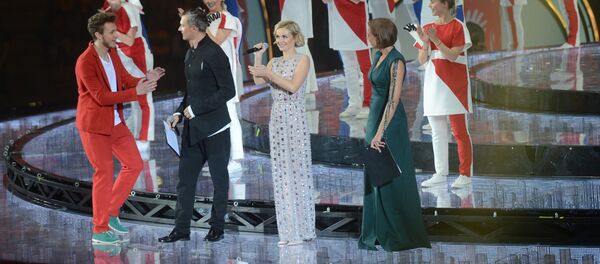 Церемония открытия XIX Всемирного фестиваля молодёжи и студентов Церемония открытия XIX Всемирного фестиваля молодёжи и студентов - Sputnik Южная Осетия