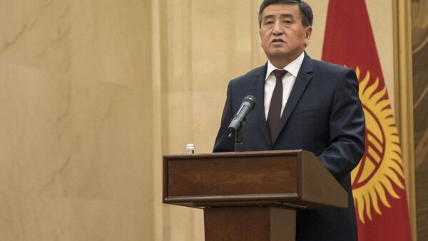Сооронбай Жээнбеков – новый президент Киргизии - Sputnik Южная Осетия