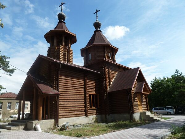 Храм Успения Божьей Матери в поселке Знаур - Sputnik Южная Осетия