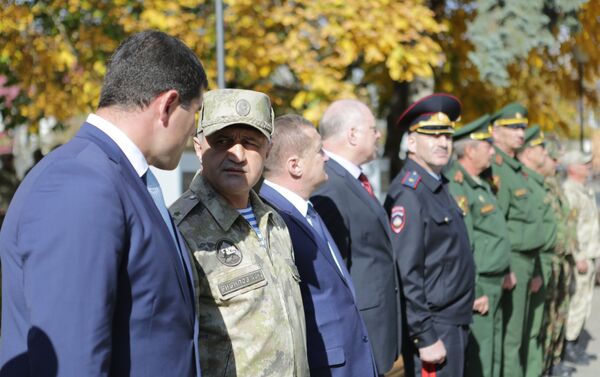 Присяга сотрудников Государственной службы охраны Республики Южная Осетия - Sputnik Южная Осетия
