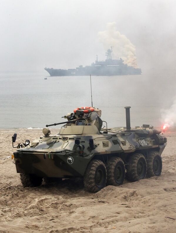 Тактические учения морской пехоты Балтийского флота - Sputnik Южная Осетия