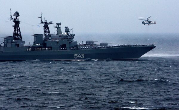 Российско-китайские учения Морское взаимодействие-2015 во Владивостоке - Sputnik Южная Осетия