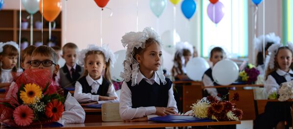 Начало учебного года в школах России - Sputnik Южная Осетия