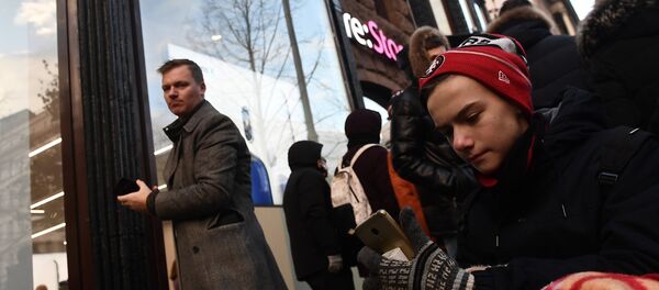 Старт продаж iPhone X в России - Sputnik Южная Осетия