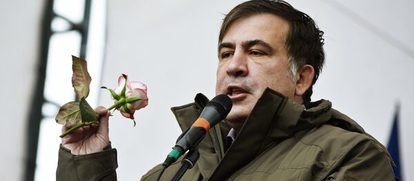 Митинг партии М. Саакашвили в Киеве Митинг партии М. Саакашвили в Киеве - Sputnik Южная Осетия