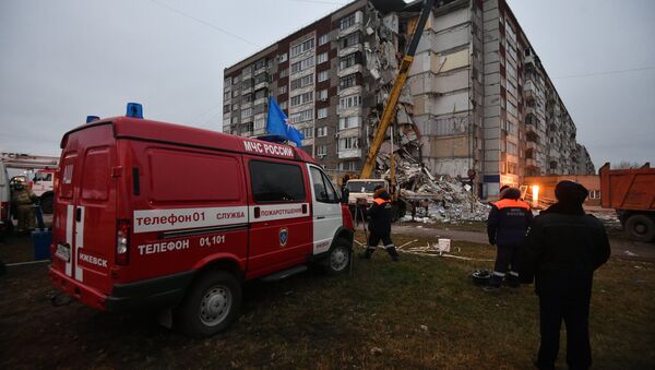 Обрушение жилого дома в Ижевске - Sputnik Южная Осетия