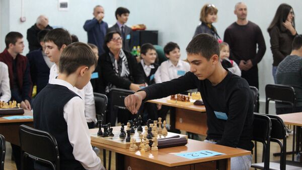 Детский турнир по шахматам - Sputnik Южная Осетия