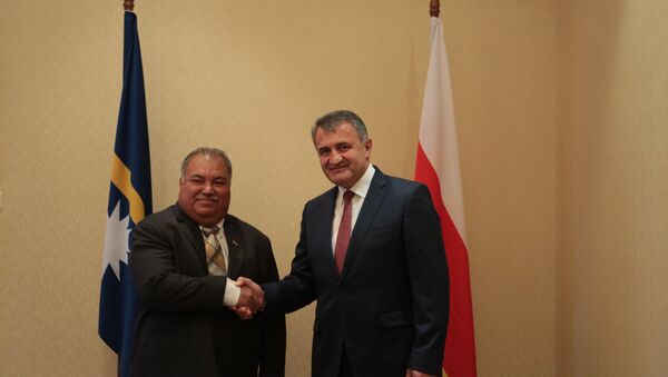 Встреча президента РЮО с президентом Науру - Sputnik Южная Осетия