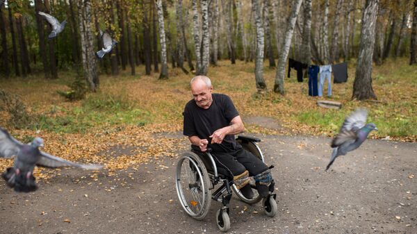 Инвалид на коляске - Sputnik Южная Осетия