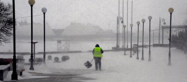 Снежный циклон во Владивостоке Снежный циклон во Владивостоке - Sputnik Южная Осетия