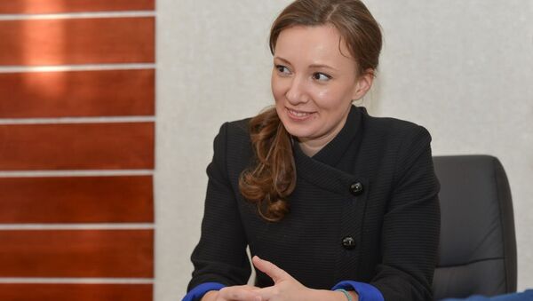 Анна Кузнецова провела трехстороннюю встречу с детскими омбудсменами Северной и Южной Осетии - Sputnik Южная Осетия