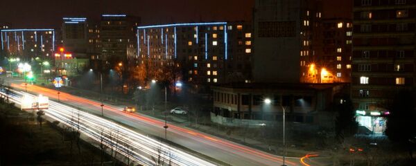 Ночной Владикавказ Ночной Владикавказ - Sputnik Южная Осетия