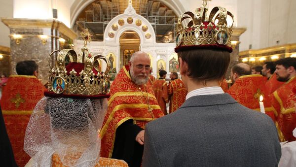 Венчание в кафедральном соборе Калининграда - Sputnik Южная Осетия