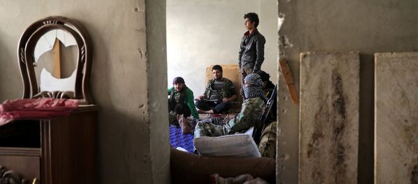 Освобожденный город Тадеф в сирийской провинции Алеппо Освобожденный город Тадеф в сирийской провинции Алеппо - Sputnik Южная Осетия