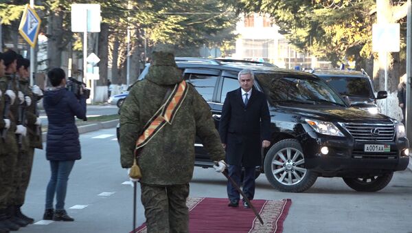 Визит Хаджимба: где побывал и с кем встретился в Цхинвале президент Абхазии - Sputnik Южная Осетия