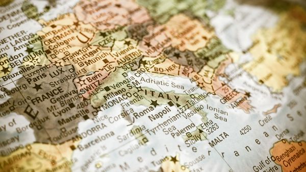 Европейские страны на карте - Sputnik Южная Осетия
