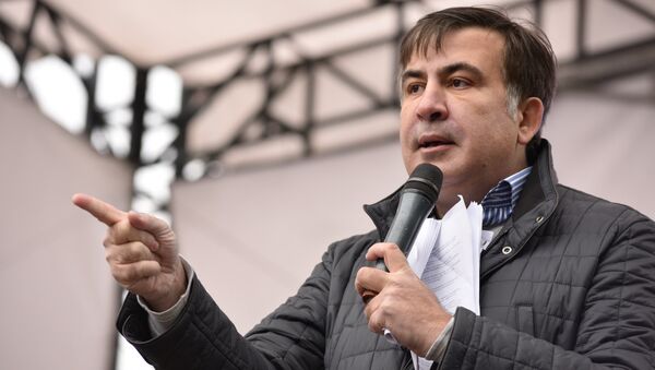 Акция партии М. Саакашвили в Киеве - Sputnik Южная Осетия