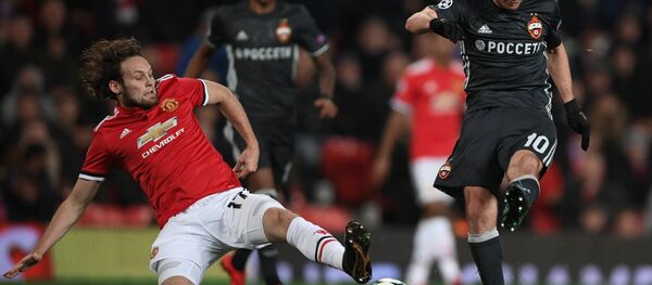Футбол. Лига чемпионов. Матч Манчестер Юнайтед - ЦСКА - Sputnik Южная Осетия