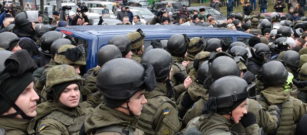 Ситуация в Киеве в связи с задержанием М. Саакашвили Ситуация в Киеве в связи с задержанием М. Саакашвили - Sputnik Южная Осетия