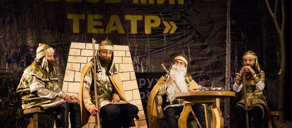 Республиканский театральный фестиваль любительских коллективов Весь мир - театр Республиканский театральный фестиваль любительских коллективов Весь мир - театр - Sputnik Южная Осетия