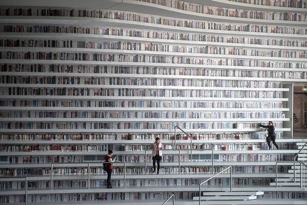 Библиотека в городе Биньхай, Китай - Sputnik Южная Осетия