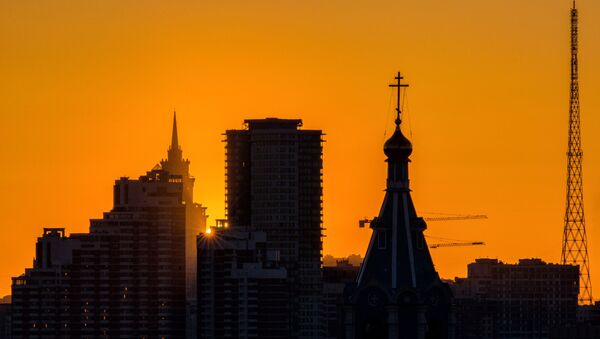 Рассвет в Москве - Sputnik Южная Осетия
