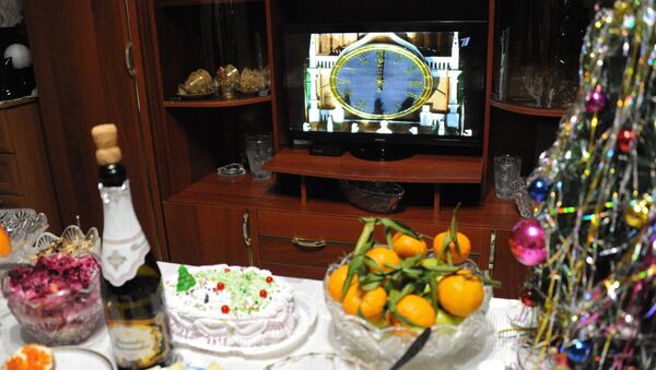 Празднование Нового года в городах России - Sputnik Южная Осетия