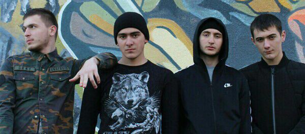 Цхинвайлаг рэп-группæ Янг стрит Цхинвайлаг рэп-группæ Янг стрит - Sputnik Хуссар Ирыстон