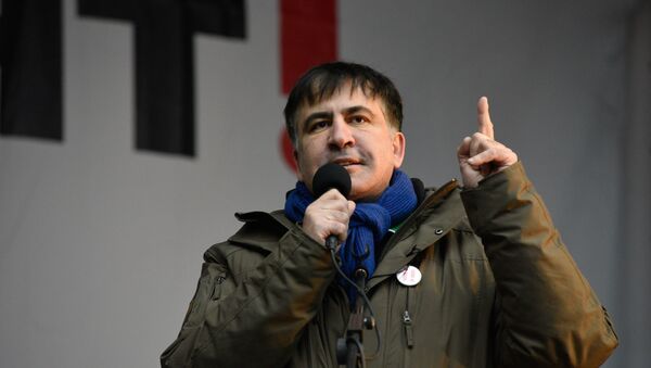 Экс-президент Грузии и бывший губернатор Одесской области Украины Михаил Саакашвили - Sputnik Южная Осетия