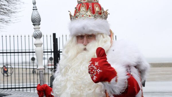 Прибытие Главного Деда Мороза из Великого Устюга в Грозный - Sputnik Южная Осетия