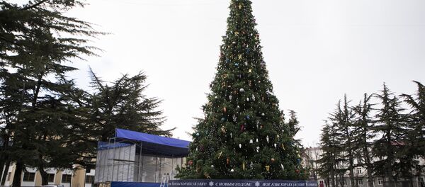 Театральная площадь Цхинвала Театральная площадь Цхинвала - Sputnik Южная Осетия