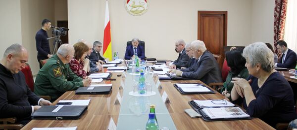 Заседание правительства Южной Осетии Заседание правительства Южной Осетии - Sputnik Южная Осетия