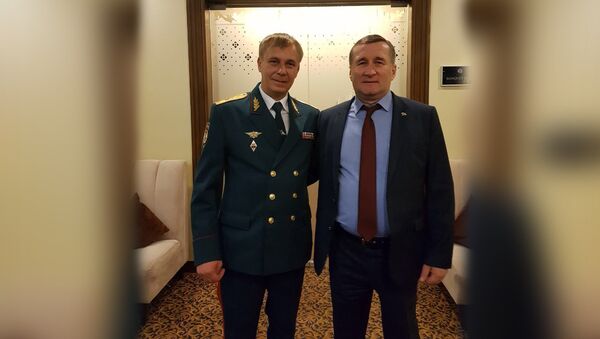 Глава МЧС Южной Осетии с коллегой из ДНР - Sputnik Южная Осетия