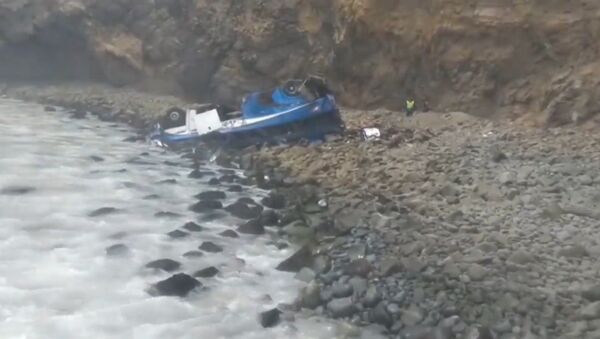 Автобус более чем с 50 пассажирами рухнул в стометровую пропасть в Перу - Sputnik Южная Осетия