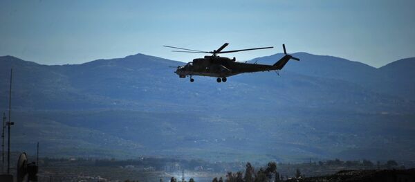 Вертолет Ми-24 в Сирии - Sputnik Южная Осетия